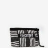 Pochette en nylon rayé Powden