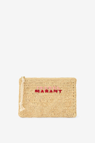 Pochette en raphia Praia
