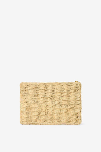 Pochette en raphia Praia
