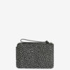 Pochette plate en cuir imprimé Pochette plate en cuir imprimé