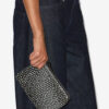 Pochette plate en cuir imprimé Pochette plate en cuir imprimé