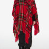 Poncho à imprimé tartan Kamilo Poncho à imprimé tartan Kamilo