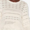 Pull ample en maille ajourée Azelia