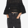 Pull ample en maille ajourée Azelia