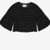 Pull ample en maille ajourée Azelia
