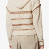 Pull à capuche en tweed de laine mérinos Romera Pull à capuche en tweed de laine mérinos Romera