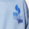 Pull Drany bicolore en mohair avec logo