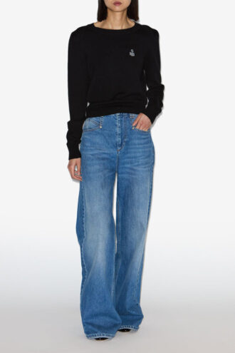 Pull en coton Abelle avec logo