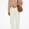 Pull en coton et laine avec logo Marisans