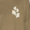 Pull en coton et laine avec logo Marisans
