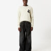 Pull en laine mélangée avec logo Evans