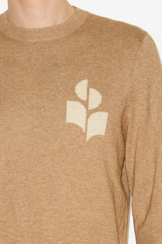 Pull en laine mélangée avec logo Evans