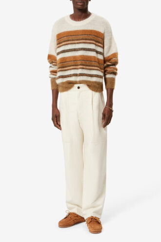 Pull en laine vierge et mohair Drussellh
