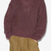 Pull en maille à col zippé Danita Pull en maille à col zippé Danita