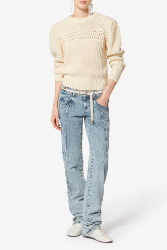 Pull en maille double face Winnie