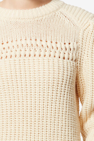 Pull en maille double face Winnie