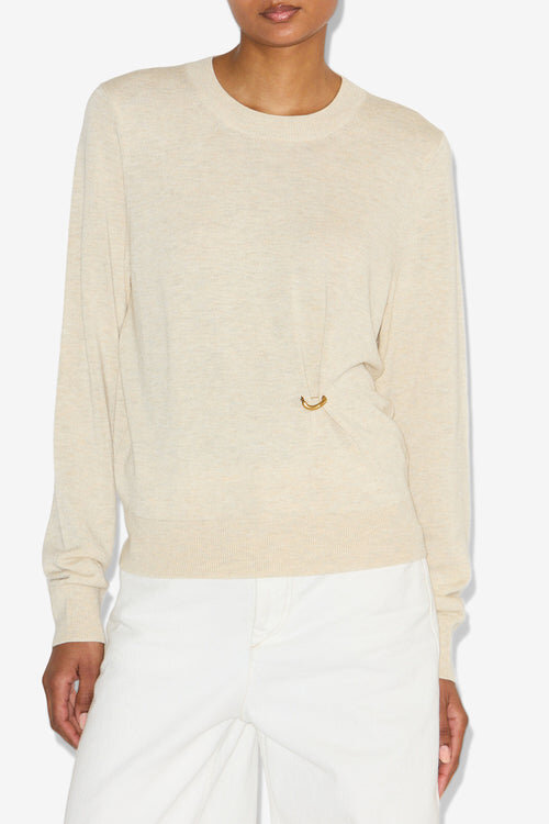 Pull en maille drapée Cosima Pull en maille drapée Cosima