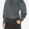 Pull en maille lurex Kelaya avec logo Pull en maille lurex Kelaya avec logo