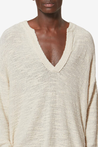 Pull en maille texturée Arnold
