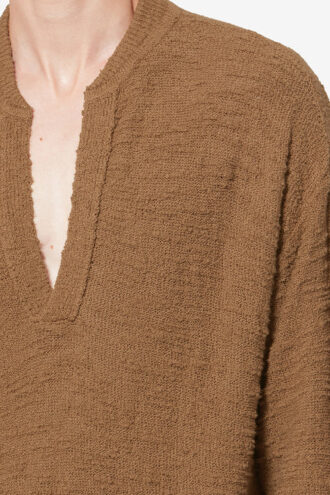 Pull en maille texturée Arnold