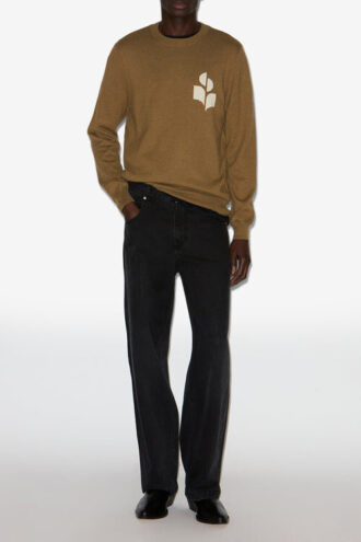 Pull Evans en coton et laine avec logo