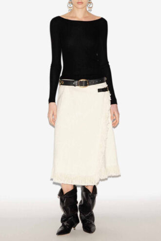 Pull Izzie en soie et cachemire