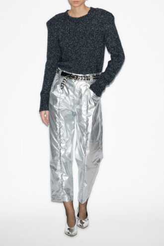 Pull Kalo en maille unie duveteuse