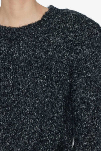 Pull Kalo en maille unie duveteuse