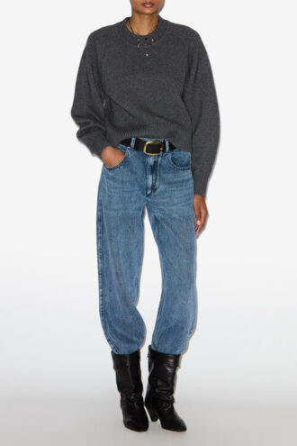 Pull Leandra en laine mérinos et cachemire