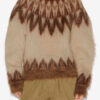 Pull Natania en mohair à motif Fair Isle