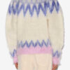 Pull Natania en mohair à motif Fair Isle