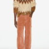Pull Nicolas à motif Fair Isle en mohair Pull Nicolas à motif Fair Isle en mohair