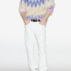 Pull Nicolas à motif Fair Isle en mohair Pull Nicolas à motif Fair Isle en mohair