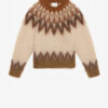 Pull Nicolas à motif Fair Isle en mohair Pull Nicolas à motif Fair Isle en mohair