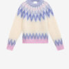 Pull Nicolas à motif Fair Isle en mohair Pull Nicolas à motif Fair Isle en mohair