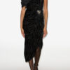 Robe asymétrique imprimée Cyane