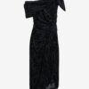 Robe asymétrique imprimée Cyane