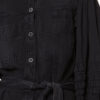 Robe chemise en chambray délavé Moe Robe chemise en chambray délavé Moe