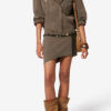 Robe chemise légère en denim de coton Nouria Robe chemise légère en denim de coton Nouria
