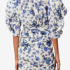 Robe courte Doris en soie stretch imprimée Robe courte Doris en soie stretch imprimée