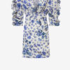 Robe courte Doris en soie stretch imprimée Robe courte Doris en soie stretch imprimée