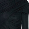 Robe courte drapée en jersey Denise