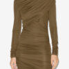 Robe courte drapée en jersey Denise Robe courte drapée en jersey Denise