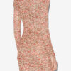 Robe courte drapée en jersey Denise