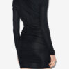 Robe courte drapée en jersey Denise
