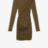 Robe courte drapée en jersey Denise Robe courte drapée en jersey Denise