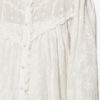 Robe courte en coton et soie à fleurs Zame Robe courte en coton et soie à fleurs Zame