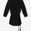 Robe courte en coton à manches longues Adeliani Robe courte en coton à manches longues Adeliani