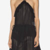 Robe courte en crêpe Betty
