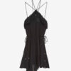 Robe courte en crêpe Betty